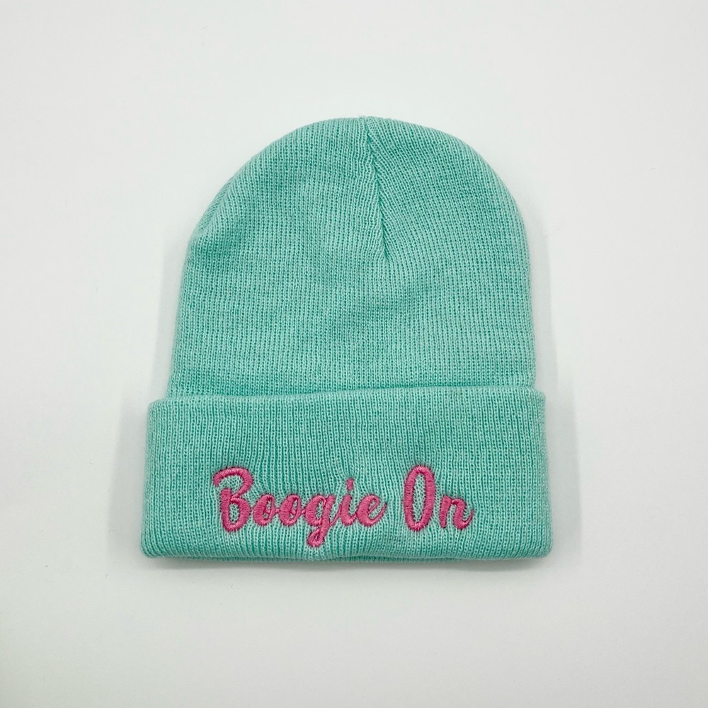 Mint Beanie “Boogie On” in Pink